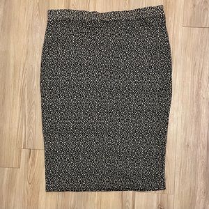 Vintage Polkadot Sweater Skirt EUC
